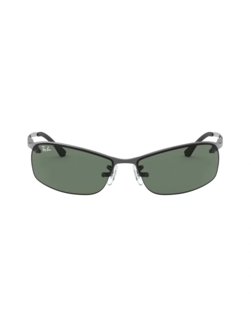 RAY-BAN RB3183 Wrap Around Gunmetal/Dark Green (NEW) $200 MSRP